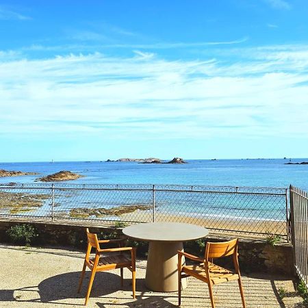 Vue Pleine Mer A La Perle Marine - La Terrasse Dinard Exterior foto