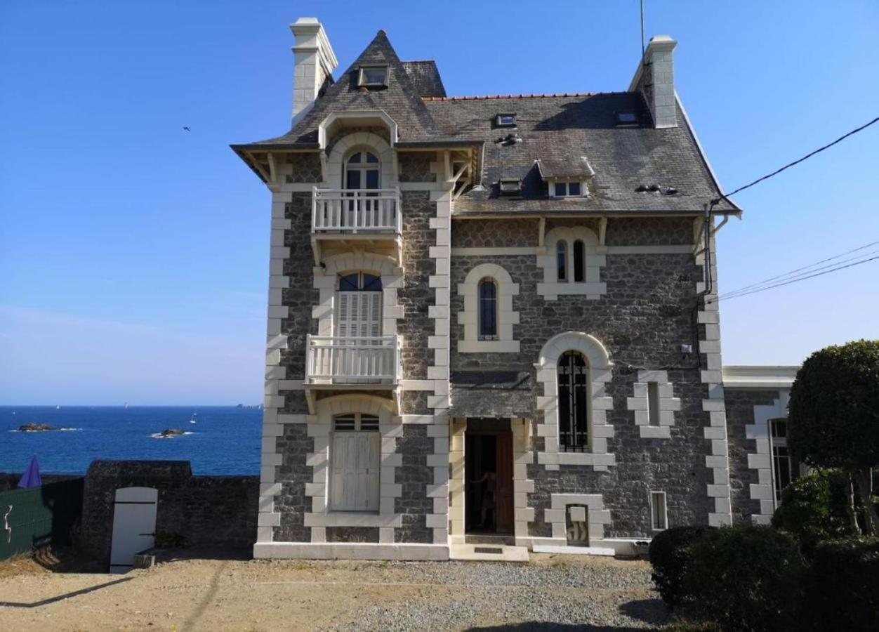 Vue Pleine Mer A La Perle Marine - La Terrasse Dinard Exterior foto